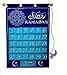 Ramadan Blue Jewel Tracker/Count Down Ramadan Calendar