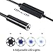 Gugou USB Endoscope Borescope 5.5mm Diameter Waterproof 2 Million Pixels 6 Led Digital Inspection Wire Camera ( 5M Cable)