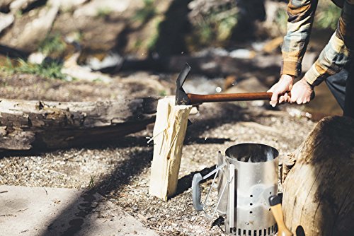Barebones Living - Pulaski Axe | 1055 High Carbon Steel Split Blade - Thumbnail 5