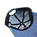 zhidan wei Distressed Boo Mario Ghost Baseball Cap 3D Embroidery Dad Hats Adjustable Snapback Blue