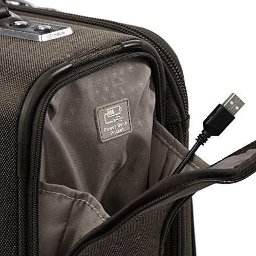 Travelpro Platinum Elite Softside Expandable Luggage, 2 Wheel Upright