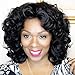 Mildiso Wigs for Black Women Short Wig Kinky Curly Wigs Afro Wigs African American Women Wigs with Wig Cap M036