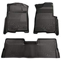 Husky Liners Front & 2nd Seat Floor Liners Fits 09-14 F150 SuperCrew