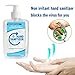 300ML Rinse-Free Antibacterial Hygienic Gel, Non-Rinse Hand Sanitizer Gel,Hand Sanitizer Long-Lasting Speed,Hand Cleanser Gel Effective 99.99%, Light Moisturizing,for Home Office School