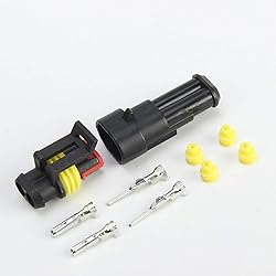 ZYTC 10 Kits 2 Pin Way Waterproof Electrical