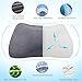 LUXEAR Lumbar Support Cushion, Adjustable Back Support Pillow with Innovative 3D Polymer - Adjustable Straps for Lower Back Pain Relief- Breathable, Washable - Ideal for Car Office Chairs