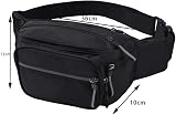 Hongking Bum Bag Waist Fanny Pack 6 Pockets Water Resistant Unisex view 6
