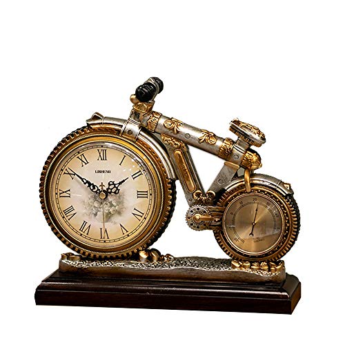 Antique Bicycle Table Clock