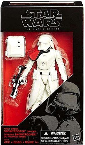 Star Wars The Black Series 6-Inch First Order Snowtrooper Officer Action Figure