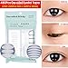 540PCS/270Pairs Invisible Single Side Fiber Double Eyelid Tape Stickers Perfect for Hooded, Droopy, Uneven, small eyes, or Mono-eyelids, 180PCS Slim + 360PCS Wide