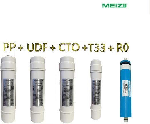 Juego De Filtro De 5 Cajas De Filtro De Purificador De Agua