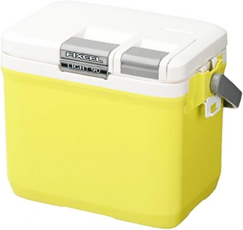 シマノ Shimano クーラーボックス フィクセル ライト 90 Lf 009g マントルイエロー シマノ Shimano フィッシングクーラー Amazon