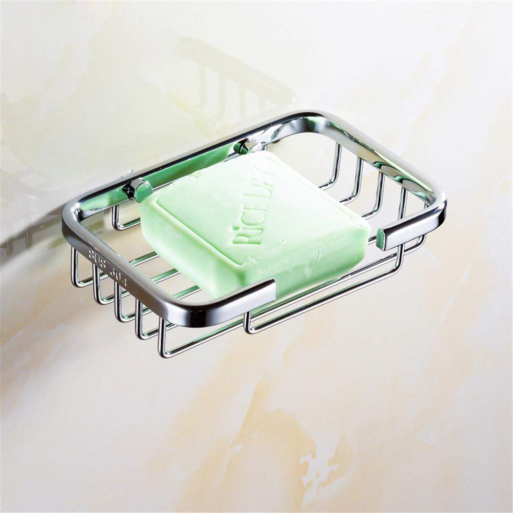 soap net Feedpuoci Stainless Steel Bathroom Pendant Set Bathroom Shelf Folding Towel Rack Hardware Pendant