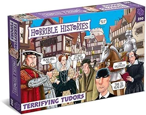 Terrifying Tudors - 250 Piece Jigsaw Puzzle, Purple