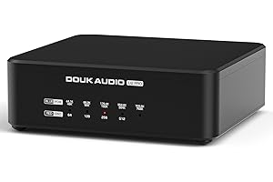 ​Douk Audio USB to Optical Adapter: XMOS XU316 Digital Interface | DDC Reclocker with Opt/Coax/HDMI I2S Output for Digital to Analog Converter/DAC / PS5 / Switch (U2PRO)