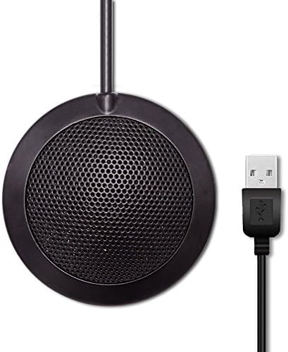 Conference Microphone Boundary Mic Omnidirectional Computer Microphone for Recording,Gaming,Skype,Chatting