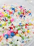 Handmade Slime crunchy styrofoam embeds Gummy Bears scented 8 oz container