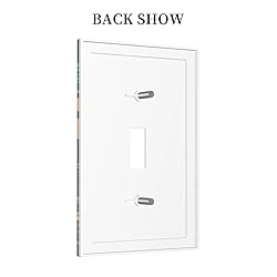 Tewujay Decorative Light Switch Covers 1 Toggle
