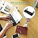Portable Folding Bluetooth Keyboard EC Technolgy Foldable Wireless Keyboard with Multi Touchpad Holder Touch Keyboard for Android Windows iOS, Aluminum Alloy