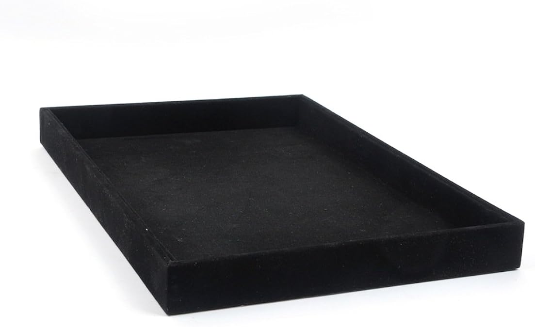 Amazon.co.jp： Fluent アクセサリートレイ ブラック （接客ツール） ジュエリー