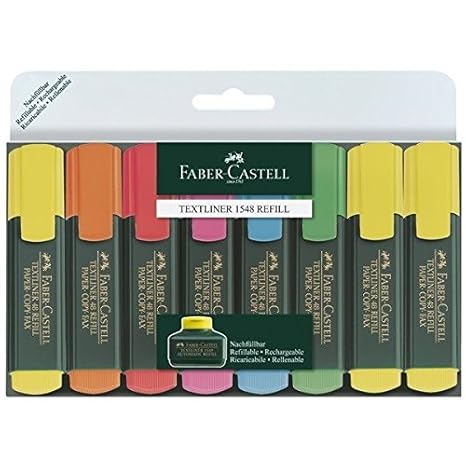 Faber Castell Textliner Refill Subrayadores unidades multicolor