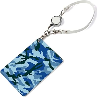 Amazon パスケース 1ポケット リール付き アーミー 青紫 かっこいい 格好いい クリアポケット 定期入れ カードケース カード入れ 迷彩模様 迷彩柄 カモフラ アーミー 青紫 Ps1pw Pretimo 定期入れ