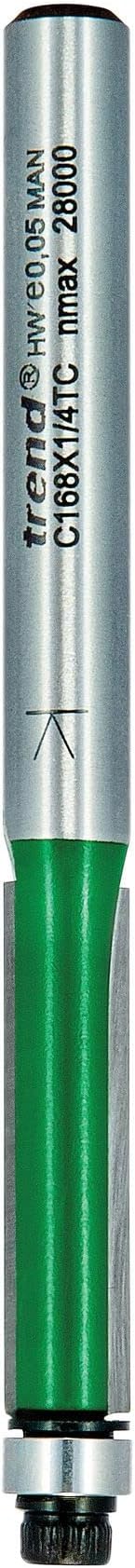 Trend Trend CraftPro Guided Trimmer Router Cutter Bit 1/4 Inch Shank 6.35mm view 2