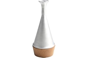 Emiif Aluminum Mute Silencer for French Horn, Silver, Reduces Volume for Practice and Confined Spaces