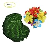 Transfertex 60PCS Tropical Party Supplies 8