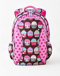Amazon.com : Garnet Hill Kids' Backpack - Cupcakes ...