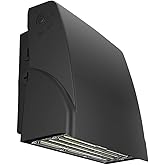 RAB Lighting SLIM17FA30ADJ Field Adjustable LED Wallpack | Wall Pack Lights Exterior, CCT Selectable 3000K 4000K 5000K, Built