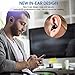 Wireless Earbuds, TUSBIKO Mini Dual Bluetooth Earbuds with Mic, in Ear V4.2 HD Stereo Bluetooth Headphones, Invisible Noise Reduction Car Headset (Black2)