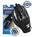 New Improved 2X Long Lasting Bionic StableGrip Men's Black Golf Glove - Patented Stable Grip Genuine Cabretta Leather, Natural Fit Designed by Orthopedic Surgeon!