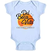 Pop Threads Del Boca Vista Retirement Community 90s Graphic Infant Baby Boy Girl Bodysuit