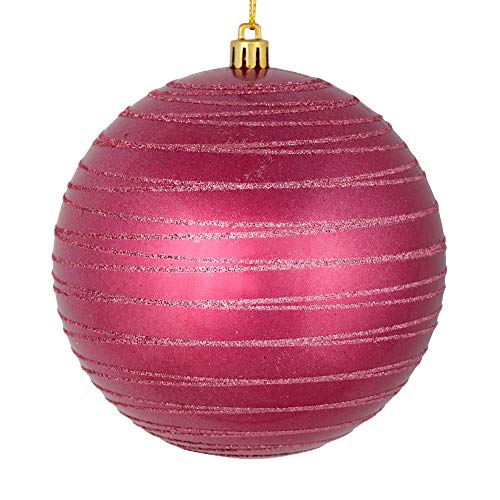Vickerman Berry Red Ball Ornament