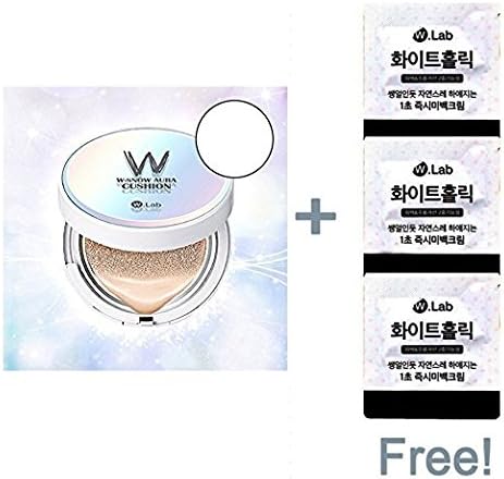 W.lab W-Snow Aura Cushion Refill Moisturizing BB cream Foundation Base Make up Korean Cosmetic (#23)