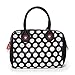 BUILT NY Uptown Neoprene Lunch Tote Bag, Big Dot Black & White
