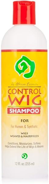 African Essence Control Wig Shampoo 12oz Human Synthetic Hair Universal Beauty view 1