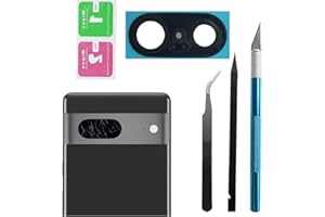 Pixel 7 Back Rear Camera Lens Glass Replacement for Google Pixel 7 Rear Camera Glass with Pre-Installed Adhesive and Reparing