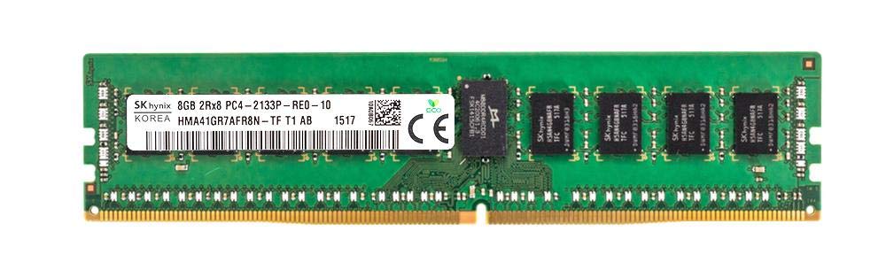 SK Hynix 8GB (1x8GB) DDR4 RDIMM 2133MHz Registered ECC 288 Pin PC4-17000 HMA41GR7AFR8N-TF