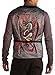 Ed Hardy Mens Skull and Cobra Embroidered Velvet Vest
