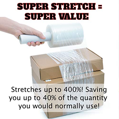 Reinforced Ultra Strong Shrink Wrap Rolls with Handle Mini Plastic