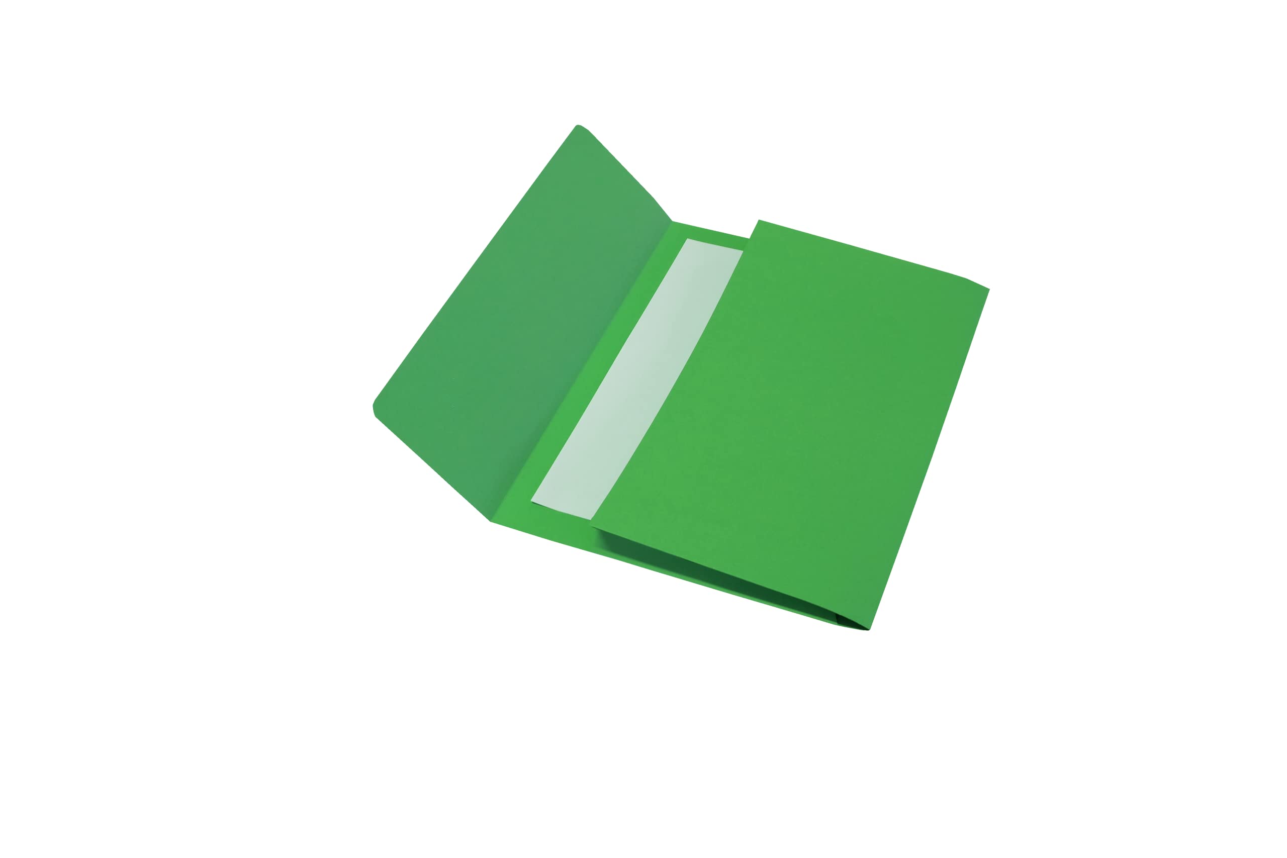 Alevar Bristol Cardboard Envelope Folders 200 g, Format 26 x 34 cm, Green, Pack of 25