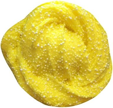 TOPUNDER Toy Slime Rubber Mud Putty Silly Therapy Stress Kids Toys Plasticine No Borax (Yellow)