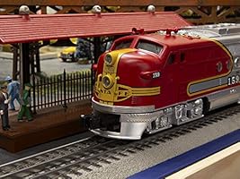 lionel santa fe super chief lionchief set