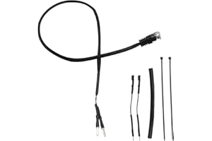 LQYLMY 14.7" RJ11 Radar Detector Mirror Wire Power Cord Hardwire Power Tap Compatible with Escort Uniden Beltronics Cobra Valentine One Radenso