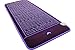 Far Infrared Amethyst Mat - FIR Heat - Bio Magnetic Field - PEMF - Negative Ions - Red Light Photon Therapy - Natural Amethyst - FDA Registered Korean Manufacturer - Purple (Professional 73