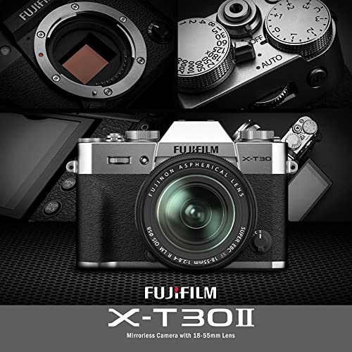 FujiFilm XT30 II Mirrorless Digital Silver Professional 4K WiFi