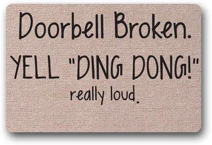 Amazon Com Cottage Decor Helper Doorbell Broken Yell Ding Dong
