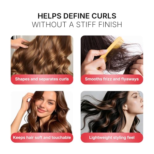 Karseell Curl Cream 500ml – Definition Cream for Curly and Wavy Hair, Moisturizing, Anti-Frizz & Flexible Hold